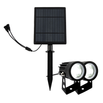 LED apšvietimas // Šviestuvai iš naujų pristatymų // Lampa ogrodowa solarna 2x350lm (2w)/6000k – ip44