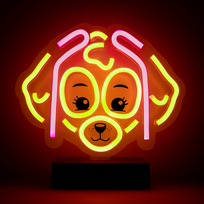 LED juostos // NEON FLEX LED strips // Neon led na podstawce psi patrol – skye ow-120546