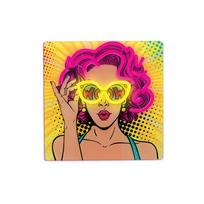 LED juostos // NEON FLEX LED strips // Neon art led power woman żółto fioletowy fla02 forever light