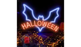 LED juostos // NEON FLEX LED strips // Neon plexi led halloween niebieski czerwony nne17 neolia