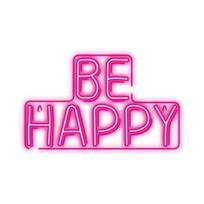 LED juostos // NEON FLEX LED strips // Neon plexi led be happy róż nne10 neolia