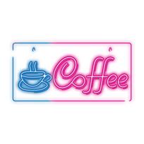 LED juostos // NEON FLEX LED strips // Neon plexi led coffee niebieski róż nne11 neolia