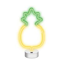 LED juostos // NEON FLEX LED strips // Neon na podstawce led ananas żółto zielony nne05 neolia
