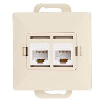 Elektros prekės // Elektromedžiagų išpardavimas | Žemų kainų akcijos // Gniazdo telefoniczne p/t 2x8pin zacisk krone lsa+ (moduł)