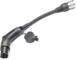 Juice Technology safety adapter JUICE CONNECTOR, type 2 charging plug (black, for JUICE BOOSTER 2)