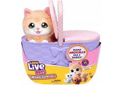 Žaidimų zona | PC | Konsolės | Priedai // Radijo valdomi žaislai ir priedai // Maskotka interaktywna little live pets - kocia mama w koszyku