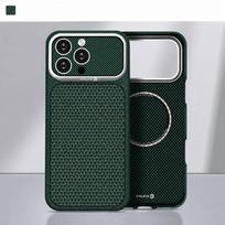 Nugarėlės dėklai Evelatus Apple iPhone 17 Pro Carbon Premium Edition MagSafe case Green