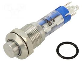 Switch: vandal resistant | Pos: 2 | SPDT | 0.5A/220VAC | 1A/24VDC | IP40