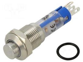 Switch: vandal resistant | Pos: 2 | SPDT | 0.5A/220VAC | 1A/24VDC | IP40
