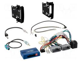 Adapter for control from steering wheel | DIN,FAKRA,ISO | black