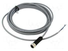 Cable: for sensors/automation | PIN: 4 | M12 female | straight | 5m