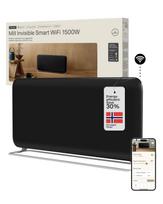 Mill Invisible Smart WiFi Panel heater G4 | PA1500WIFI4A | Panel Heater | 1500 W | Suitable for rooms up to 18-22 m² | Black | IPX4