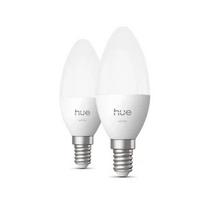Philips Hue E14 Light bulb White light 2700 K B39 candle 2-pack