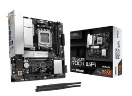 Mainboard|ASROCK|AMD B850|Socket AM5|micro ATX|RAM DDR5-SDRAM|2xSlots|Wi-Fi Yes|Bluetooth Yes|1xNumber of M.2 (M) slots|B850MROCKWIFI