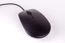 Raspberry Pi Foundation Official Raspberry Pi Mouse (Black/Grey)