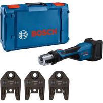 Bosch Powertools cordless pressing tool GPT 18V-32 Professional solo, 18Volt, Kit TH (blue, without battery and charger, 3 pressing jaws standard TH, in L-BOXX)