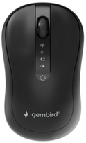 Mouse Gembird MUSW2-4B-01 Wireless Black