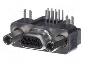 Connector: D-Sub | plug | male | PIN: 9 | right | THT | Type: shielded | 1A