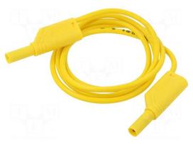 Test lead: single | 32A | insulated,with 4mm axial socket | Len: 1m