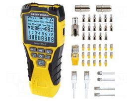 Tester: LAN network analyzer | LCD | Measured cable l: max.610m