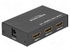 Splitter | HDMI 2.0 | 3D,4K,EDID,HDCP 1.4,HDCP 2.2,HDR,UHD 2160p