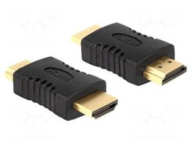 Adapter | HDMI plug,both sides | black