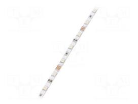LED tape | RGB | Case (mm): 2835 | LED/m: 60 | 4mm | white PCB | IP65 | 120°