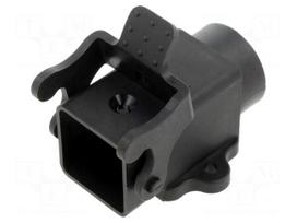 Enclosure for connectors: HDC | size 3A | with latch | straight