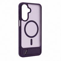 Nugarėlės dėklai Evelatus Samsung Galaxy A17 4G / A17 5G Rubber Coated MagSafe With Stand Case Purple