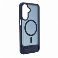 Nugarėlės dėklai Evelatus Samsung Galaxy A17 4G / A17 5G Rubber Coated MagSafe With Stand Case Navy Blue