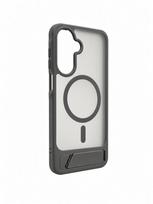 Nugarėlės dėklai Evelatus Samsung Galaxy A17 4G / A17 5G Rubber Coated MagSafe With Stand Case Smoke Grey