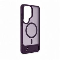Nugarėlės dėklai Evelatus Samsung Galaxy S26 Ultra Rubber Coated MagSafe With Stand Case Purple