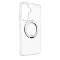 Nugarėlės dėklai Evelatus Samsung Galaxy A17 4G / A17 5G Hybird Case With Magsafe PC+TPU 360 Metal Stand Transparent