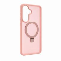 Nugarėlės dėklai Evelatus Samsung Galaxy A37 / A36 Shield Case With MagSafe & Stand Matte Ring Light Pink