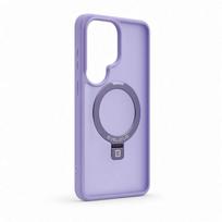 Nugarėlės dėklai Evelatus Samsung Galaxy S26 Ultra Shield Case With MagSafe & Stand Matte Ring Lavender Purple