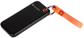 Verbatim 512GB Pocket SSD M2 Black/Orange