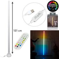 LED RGB tube lamp (151cm) + Remote control