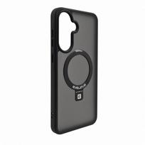 Nugarėlės dėklai Evelatus Samsung Galaxy A37 / A36 Shield Case With MagSafe & Stand Matte Ring Black