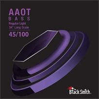 BlackSmith EAAEB-45100-4 - struny do gitary basowej 45-100, 4-strunowej, skala 34”