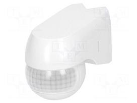 Motion sensor | wall mount | 230VAC | IP44 | Range: 12m | 220° | 1.2kW