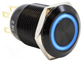 Switch: vandal resistant | Pos: 2 | SPST NC + NO | PV4 | 2A/24VDC | IP65