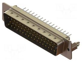 Connector: D-Sub | PIN: 50 | socket | male | angled | THT | MHDD