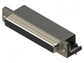 Connector: D-Sub HD | PIN: 62 | socket | female | straight | THT | MHHDR