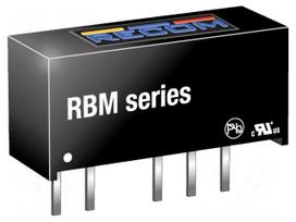 Converter: DC/DC | 1W | Uin: 4.5÷5.5VDC | Uout: 5VDC | Iout: 200mA | SIP6