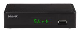 Denver DTB-148 TV set-top box Ethernet (RJ-45), Terrestrial Full HD Black