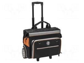 Bag | tool case | black-orange | nylon | Tradesman Pro™ | 90kg