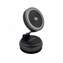 Automatinis laikiklis Evelatus  Qi2 25W Magnetic Wireless Car Charger  - AutoSpring Coiled Cable USB C to USB C connector 1.2M Black