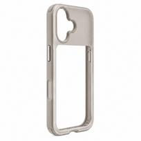 Nugarėlės dėklai Evelatus Apple iPhone 17 LiveCase Hybird Case Stend PC+TPU Silver