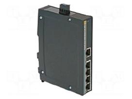 Automation module: switch Ethernet | unmanaged | 9÷60VDC | RJ45