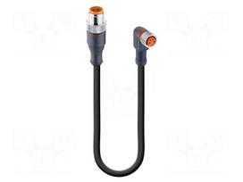 Cable: for sensors/automation | M12,M8 | PIN: 4 | 2m | plug | 60VDC | 4A